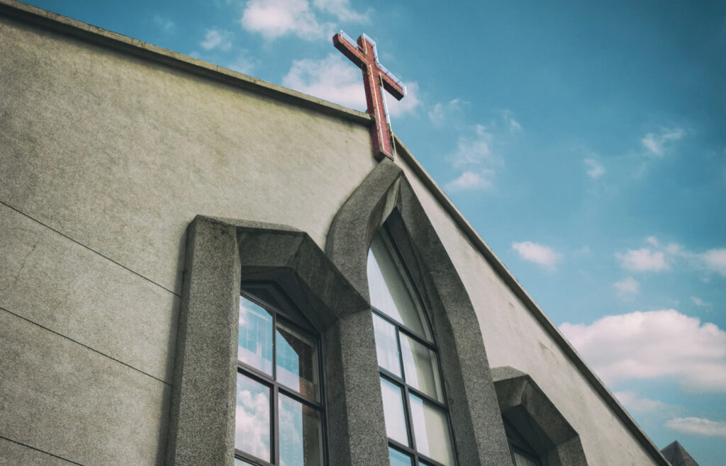 church flipped